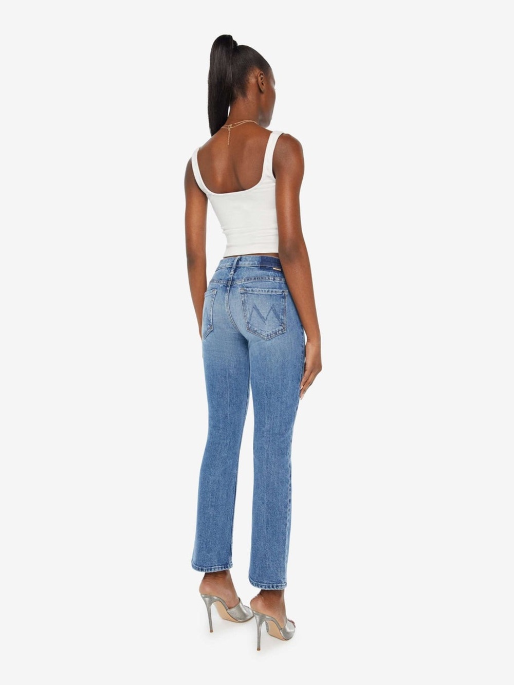 MOTHER JEANS Superior The Insider Flood in Metal Magic Size 30 New With Tags - Picture 5 of 16